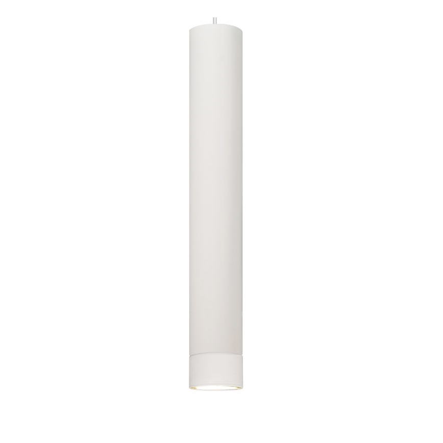 LED-kroonluchter aan kabel TUBA 1xGU10/4,8W/230V wit