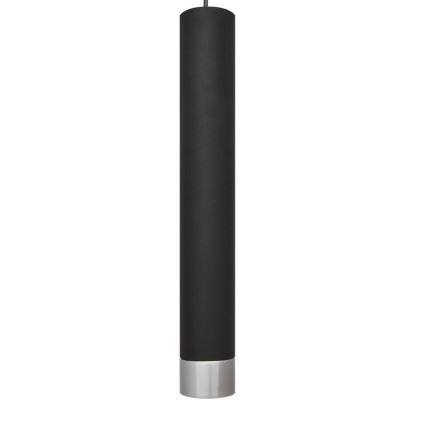 LED-kroonluchter aan kabel TUBA 3xGU10/4,8W/230V zwart/glanzend chroom