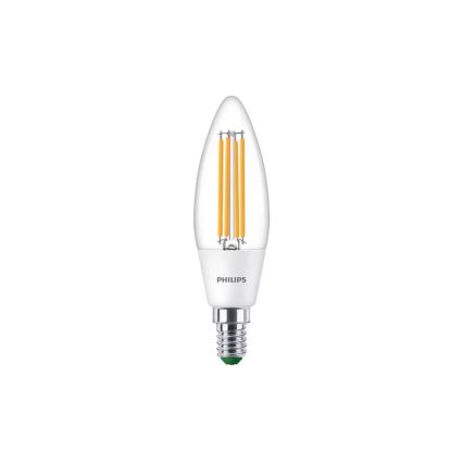 LED-lamp ULTRAEFFICIENT VINTAGE Philips B35 E14/2,3W/230V 3000K