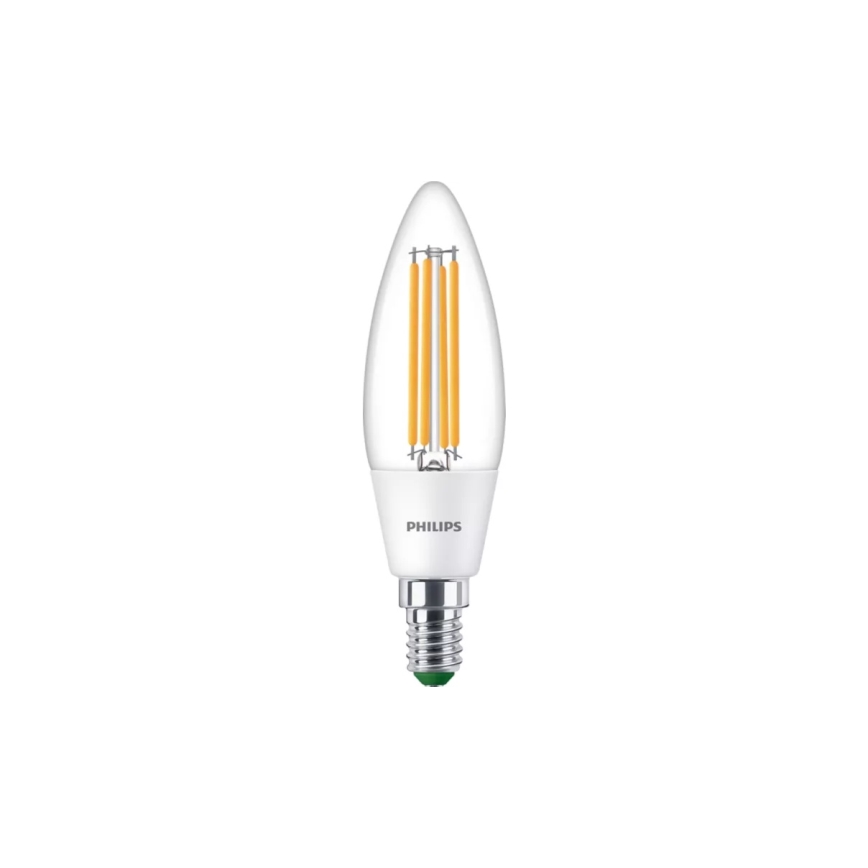 LED-lamp ULTRAEFFICIENT VINTAGE Philips B35 E14/2,3W/230V 3000K