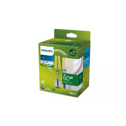 LED-lamp ULTRAEFFICIENT VINTAGE Philips G95 E27/4W/230V 4000K