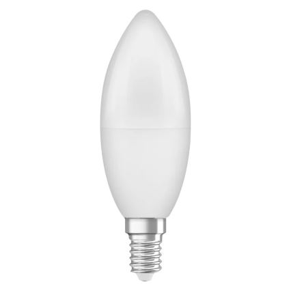 LED-lamp van gerecycled kunststof B39 E14/7,5W/230V 2700K - Osram