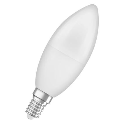 LED-lamp van gerecycled kunststof B39 E14/7,5W/230V 2700K - Osram