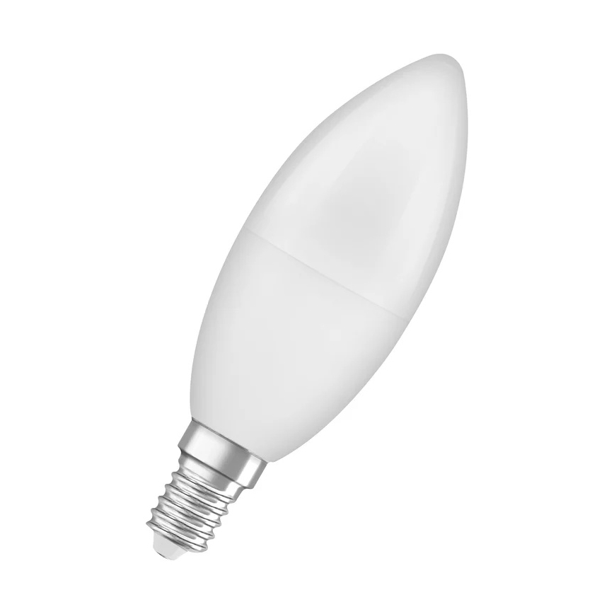 LED-lamp van gerecycled kunststof B39 E14/7,5W/230V 2700K - Osram