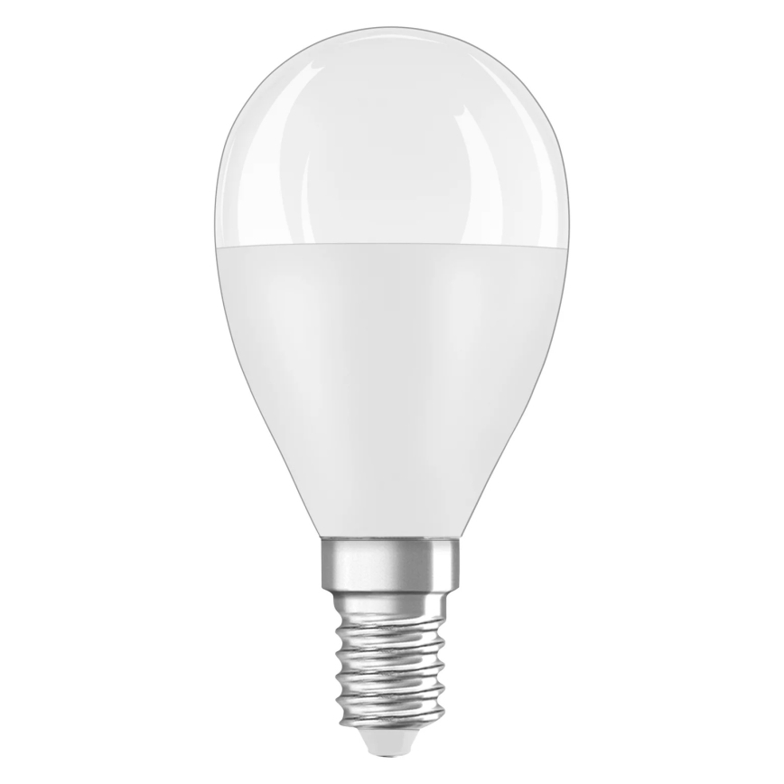 LED-lamp van gerecycled kunststof P45 E14/7,5W/230V 2700K - Osram