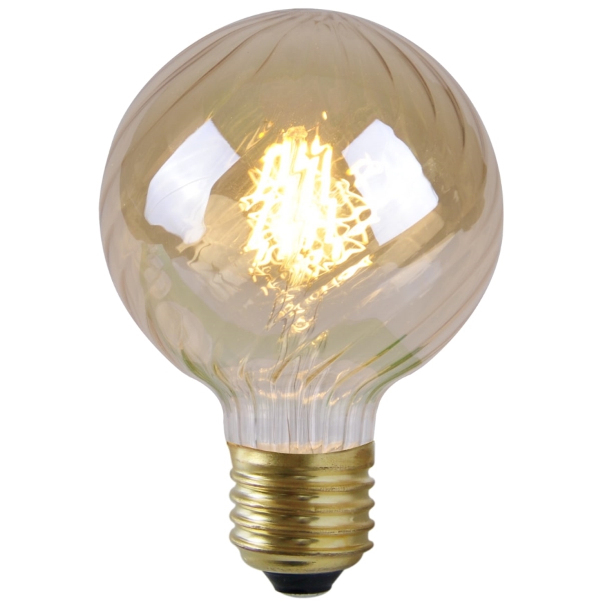 LED Lamp VINTAGE AMBER G95 E27/4W/230V 2700K