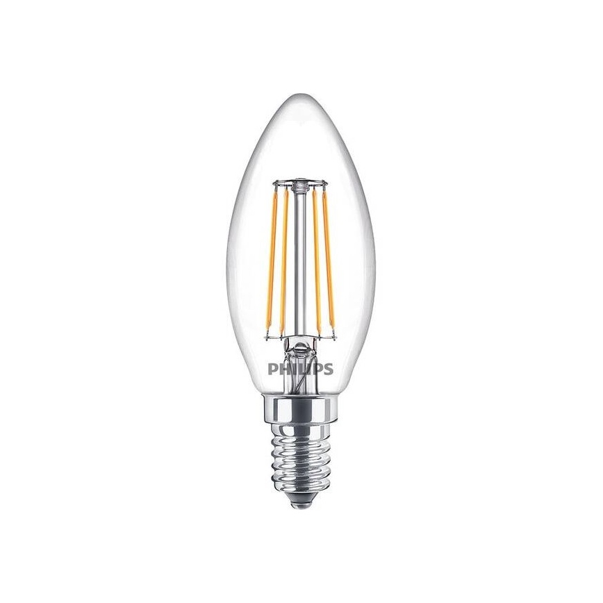 LED Lamp VINTAGE Philips B35 E14/4,3W/230V 2700K