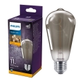 LED Lamp VINTAGE Philips ST64 E27/2,3W/230V 1800K