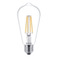 LED Lamp VINTAGE Philips ST64 E27/7W/230V 2700K