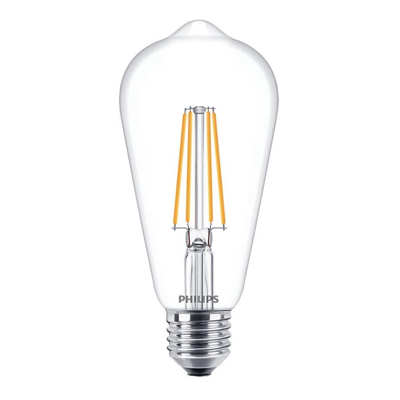 LED Lamp VINTAGE Philips ST64 E27/7W/230V 2700K