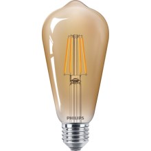 LED Lamp VINTAGE Philips ST65 E27/4W/230V