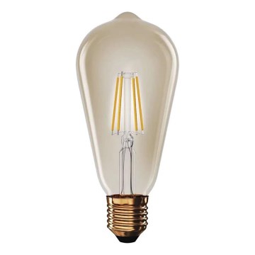 LED Lamp VINTAGE ST64 E27/4,5W/230V 2200K