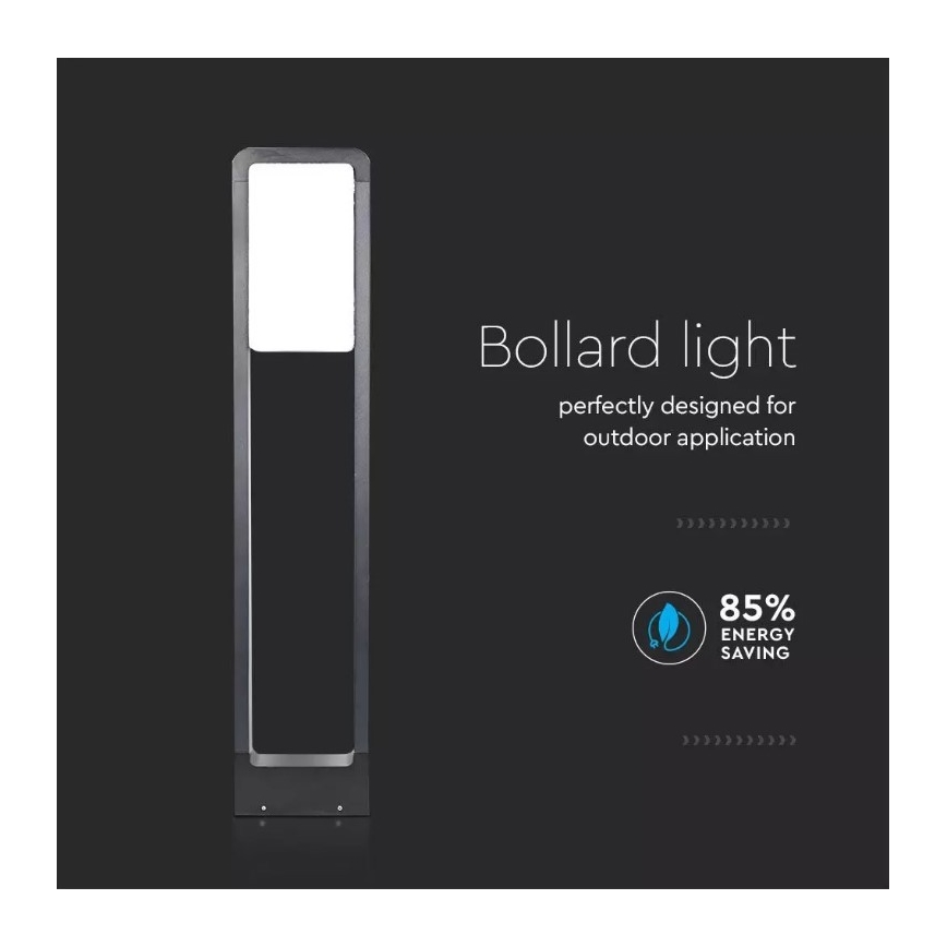 LED Lamp voor Buiten SAMSUNG CHIP LED/10W/230V 3000K IP65 zwart
