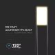 LED Lamp voor Buiten SAMSUNG CHIP LED/10W/230V 3000K IP65 zwart