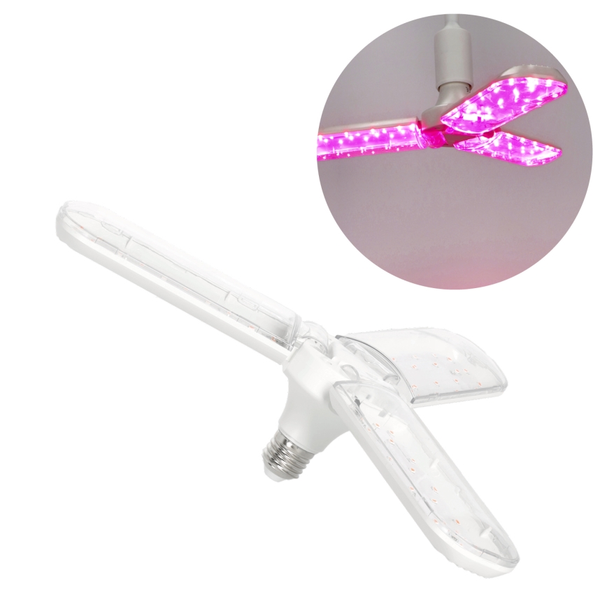 LED Lamp voor plantengroei PLANTY E27/24W/230V 1200K