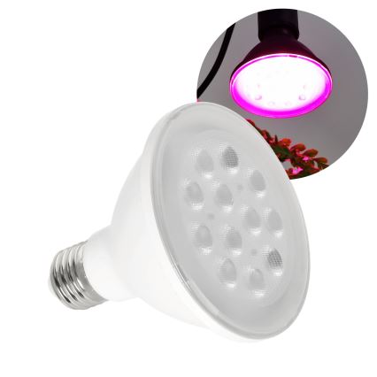 LED Lamp voor plantengroei PLANTY E27/9W/230V 1200K wit