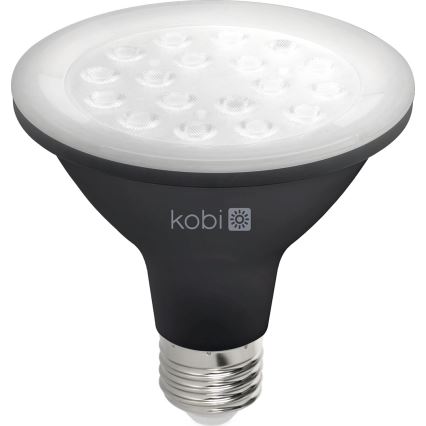 LED Lamp voor plantengroei PLANTY E27/9W/230V 1200K zwart