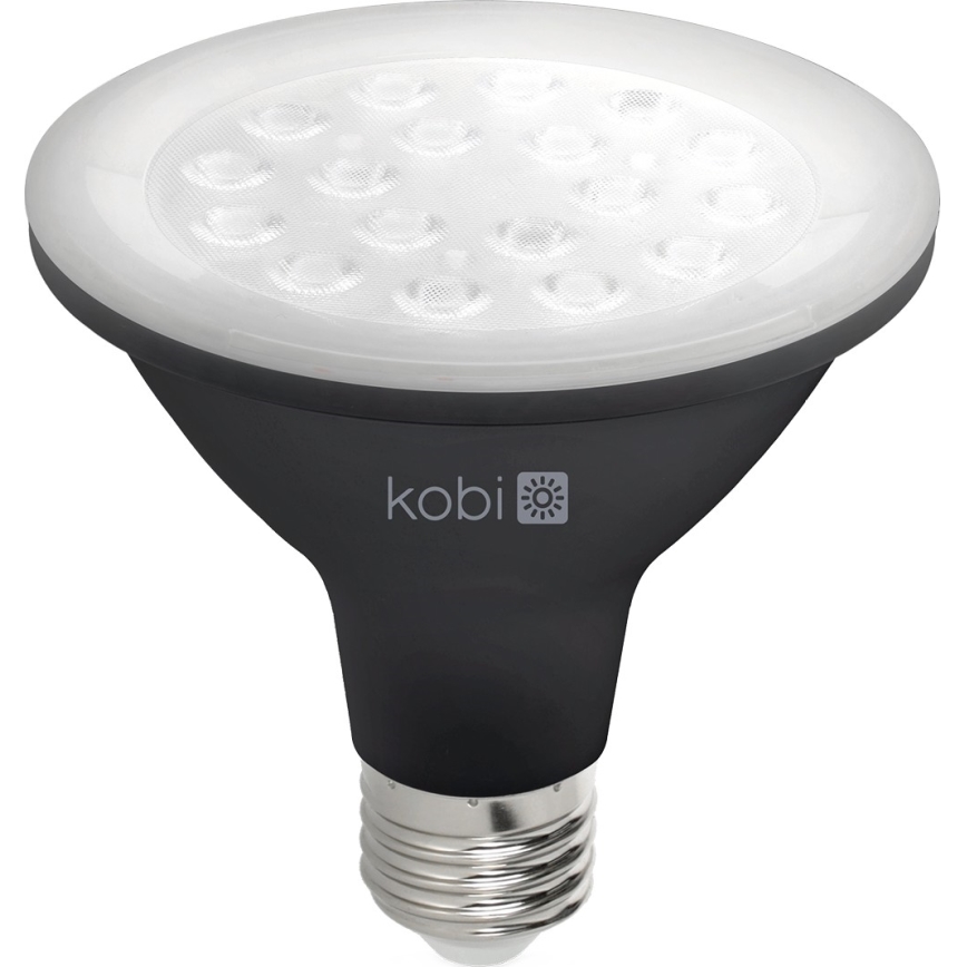 LED Lamp voor plantengroei PLANTY E27/9W/230V 1200K zwart