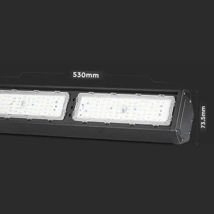 LED Langwerpige Industrie Lamp High Bay SAMSUNG CHIP LED/100W/230V 6500K IP54