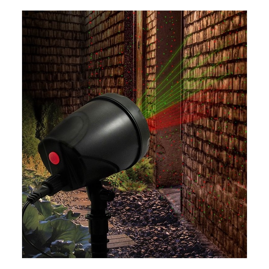LED Laser Projector voor Buiten LED/5W/230V IP44