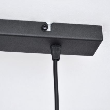 LED LED Hanglamp aan een koord VOLTA 2xE27/15W/230V zwart/goud