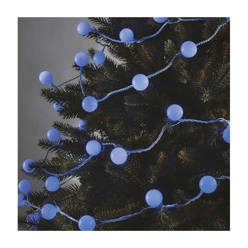 LED-lichtslinger voor buiten 40xLED/9m IP44 blauw