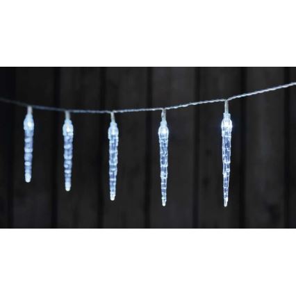 LED  lichtsnoer 10xLED/2xAA 1,65m