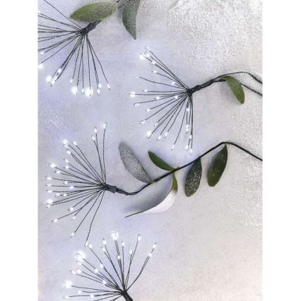 LED-lichtsnoer 150xLED/5,35 m koud wit