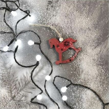 LED-lichtsnoer 200xLED/8 functies 20m IP44 koel wit