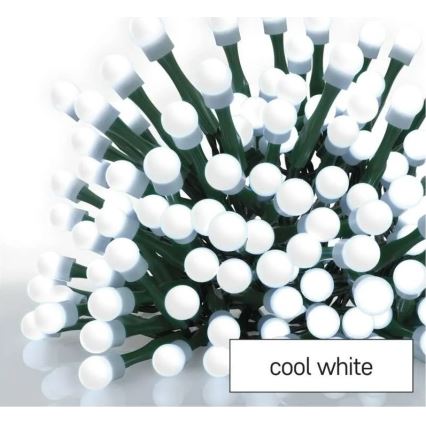 LED-lichtsnoer 200xLED/8 functies 20m IP44 koel wit