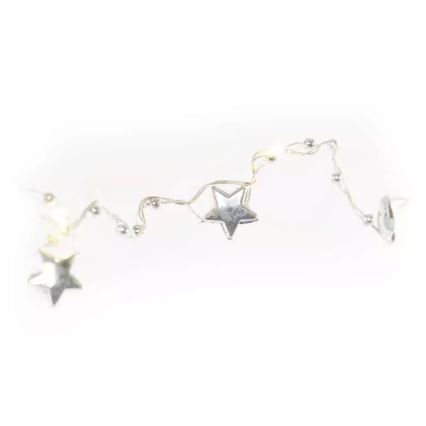 LED  lichtsnoer 20xLED/2xAA 2,2 m warm wit