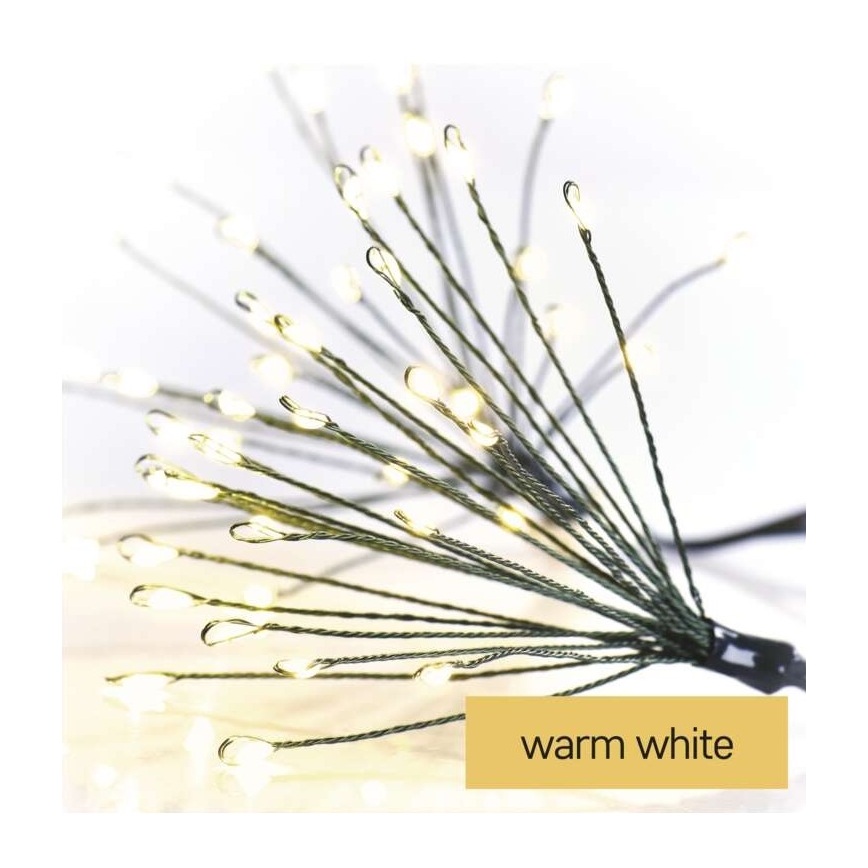 LED-lichtsnoer 450xLED/11m warm wit