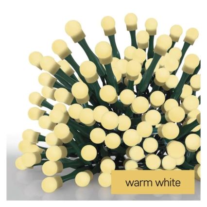 LED lichtsnoer 480xLED/8 functies 53m IP44 warm wit