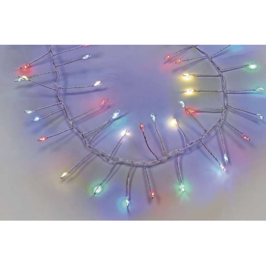 LED-lichtsnoer voor buiten 1440xLED/8 functies 14,4m IP44 meerkleurig