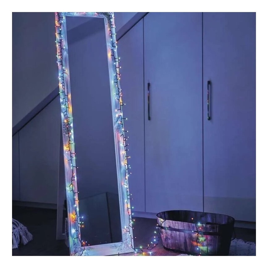 LED-lichtsnoer voor buiten 150xLED/27,35m IP44 meerkleurig