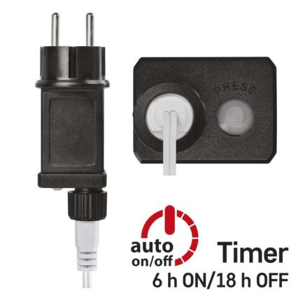 LED lichtsnoer voor buiten 40xLED/9m IP44 meerkleurig