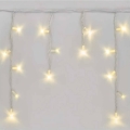 LED-lichtsnoer voor buiten 50xLED/3x0,4m IP44 warm wit
