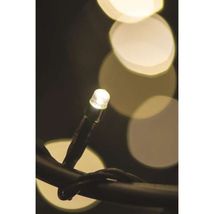 LED-lichtsnoer voor buiten 80xLED/13m IP44 warm wit