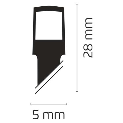 LED-lichtsnoer voor buiten 80xLED/13m IP44 warm wit
