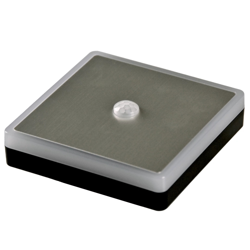 LED Meubel verlichting met sensor LED/1,5W/4,5V 3xAA mat chroom