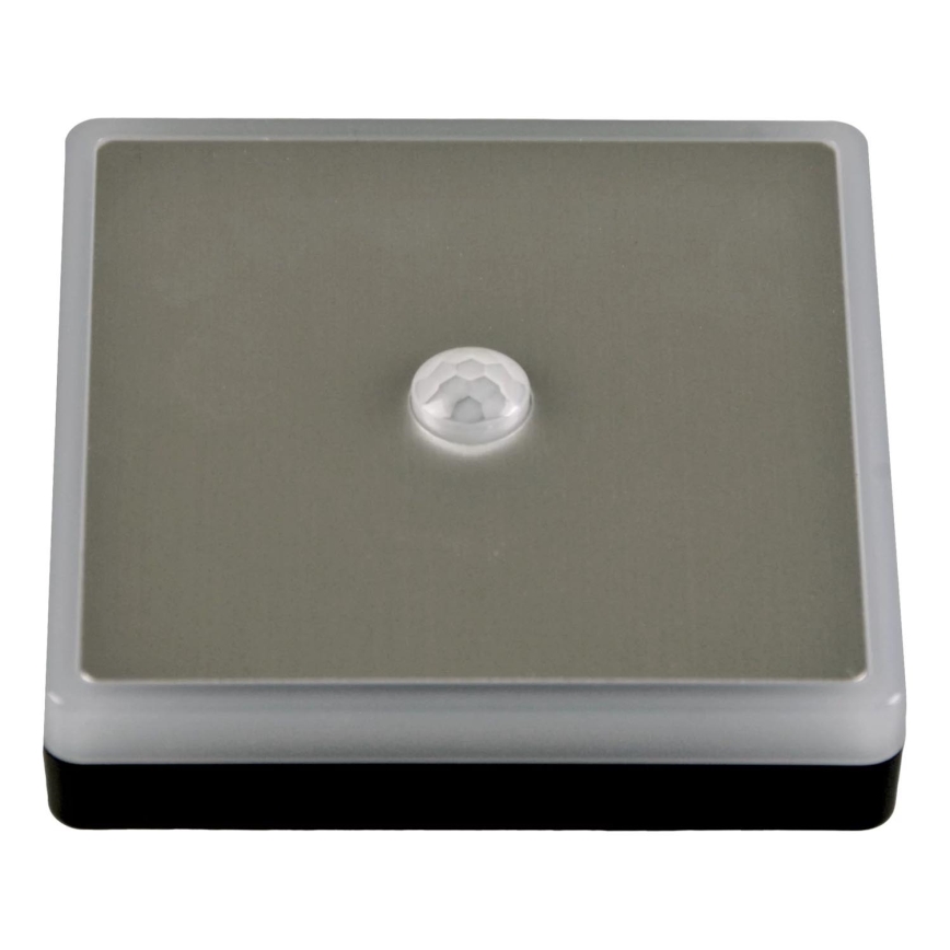 LED Meubel verlichting met sensor LED/1,5W/4,5V 3xAA mat chroom