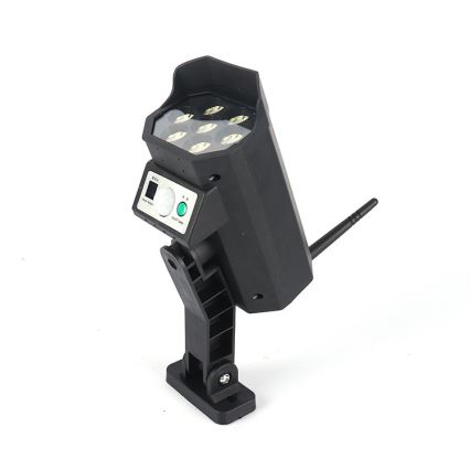 LED imitatie beveiligingscamera met sensor en zonnepaneel LED/5W/5,5V 800 mAh IP65 + afstandsbediening