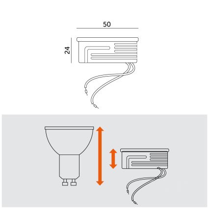 LED-module LED/6,5W/230V 4000K