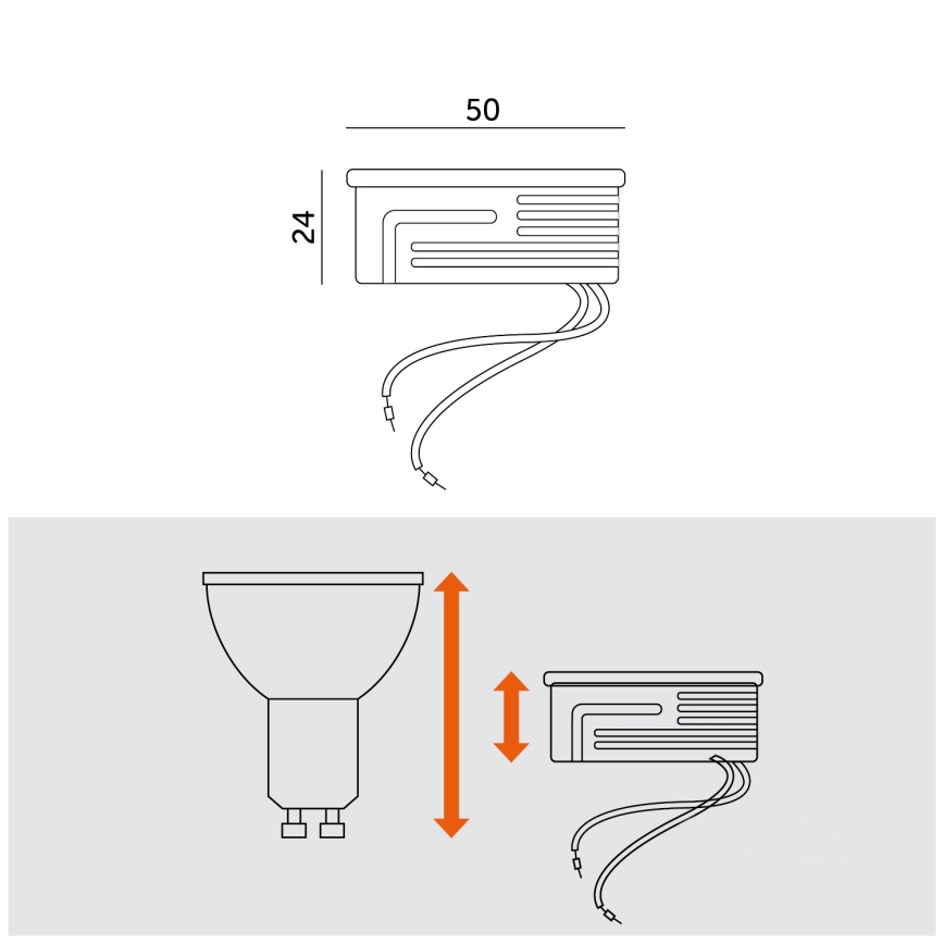 LED-module LED/6,5W/230V 4000K