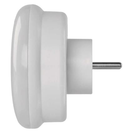 LED-nachtlamp met sensor en stopcontact LED/0,3W/230V