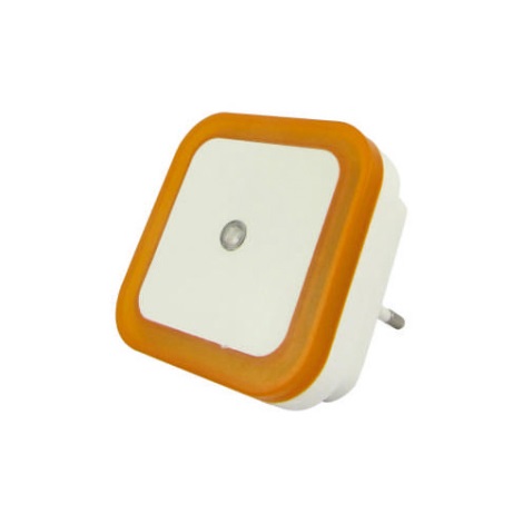 LED Nachtlamp met sensor LED/0,5W/230V oranje