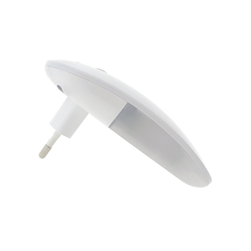 LED Nachtlamp met sensor LED/1W/230V wit