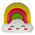LED Nachtlampje kinderkamer LED/0,5W/230V regenboog