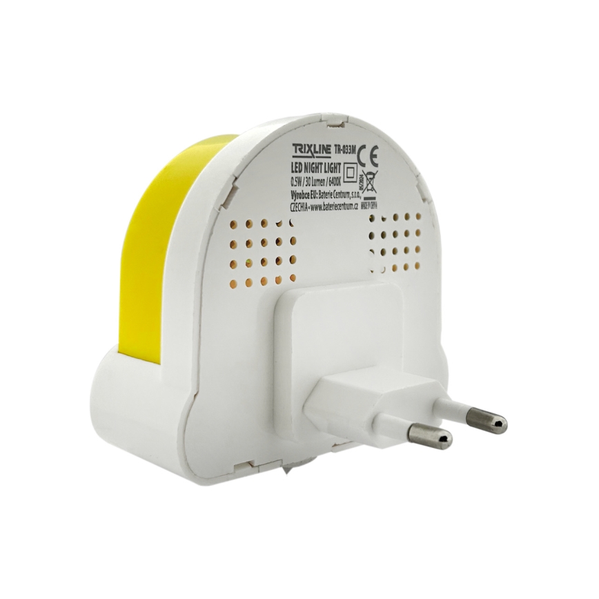 LED Nachtlampje kinderkamer LED/0,5W/230V regenboog