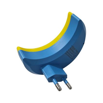 LED Nachtlampje kinderkamer met schemersensor LED/0,5W/230V maan